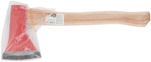 Топор 600г деревянная ручка; кованая усилен. сталь FIT 46006 фото 3 Топор 600г деревянная ручка; кованая усилен. сталь FIT 46006 фото 3