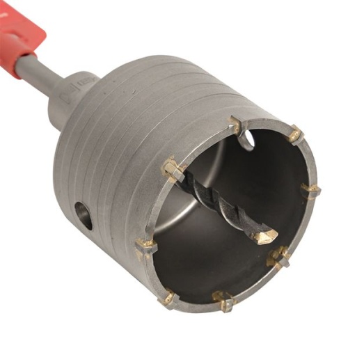 Коронка буровая по бетону с оснасткой TCT-72 М22 SDS-plus Master | код tct-72-m22 | EKF фото 5