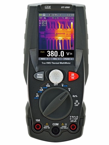 DT-898 Мультиметр TRMS с встроенным тепловизором (без поверки) | код 482490 | CEM