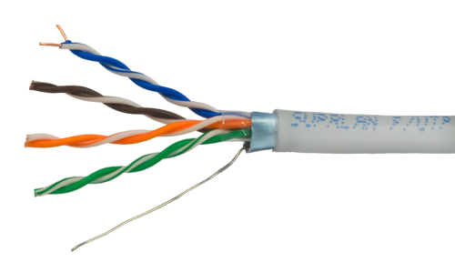 Витая пара Standard UTP 5e 2x2xAWG24 Cu PE Out. 500м SUPRLAN | код 01-0220-1 | СУПР