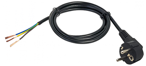 ITK Кабель электропитания PDU 3х1,5 2М Schuko-б/р | код PC-D-2M | ITK by IEK