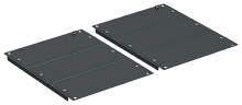 ITK LINEA S Панель основ. шкафа 600х1200мм чер. | код LS-BP05-600-1200 | ITK by IEK