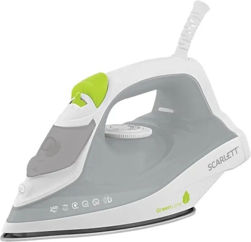 Утюг Scarlett Green Line SC-SI30K60 2400Вт белый/серый | код 1745952 | SCARLETT