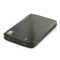 USB 3.0 Внешний корпус 2.5 SATA AgeStar 3UB2A12-6G (BLACK), алюминий, черный, безвинтовая конструкция | код 3UB2A12-6G (BLACK) | AgeStar