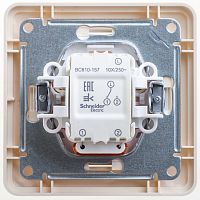 W59 Переключатель одноклавишный с подсв. 10АХ, в сборе, слоновая кость | код VS610-157-28 | Schneider Electric