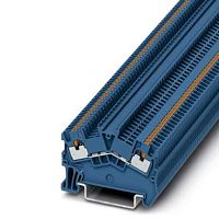 Проходные клеммы PTS 1,5/S BU | код 3214550 | PHOENIX CONTACT