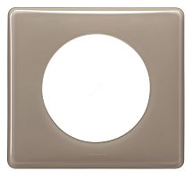 Celiane. Рамка 1-постовая. Цвет Кофейный глянец | код 66611 | Legrand