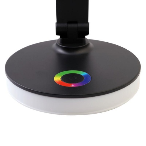 Светильник светодиодный настольный UF-822 C02 7Вт димм. 3 цвет. темп. RGB ночник черн. Ultraflash 15177 фото 2