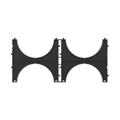 Держатель расстояния (кластер) 110мм для двустенныx труб двойной | код 25112 | DKC