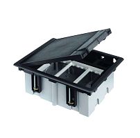 Connect Люк на 1 CIMA-модуль (2 модуля 45х45 мм) глубина 70-100мм посадка 170х115мм max 400кг серый | код SF170-1 | Simon