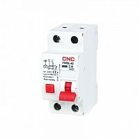 Диф. автомат YCB9L-40 1P+N 16A C тип AC 100мА 6кА (электромеханич.) | код A032261 | CNC