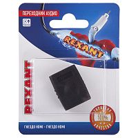 Переходник аудио (гнездо HDMI - гнездо HDMI), (1шт.) REXANT | код 06-0174-A | REXANT