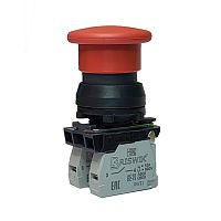 Выключатель Briswik КЕ 191/3м красный 0но+2нз Гриб IP66 УХЛ2 10А | код aZ-HB-6Ai-0223 | Briswik