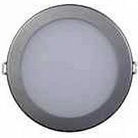 Светильник ДВО 1606 серебро круг LED 12Вт 4000 IP20 | код. LDVO0-1606-1-12-K23 | IEK