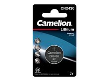 Батарейка дисковая литиевая Camelion CR2430 BL-1 (CR2430-BP1, батарейка литиевая,3V) | код 3073 | Camelion