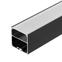 Профиль SL-LINE-5050-LW-2000 ANOD BLACK (Алюминий) | код 38451 | Arlight