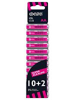 Элемент питания алкалиновый LR6 Super Alkaline SBL-10+2 (уп.12шт) ФАZА 2854582