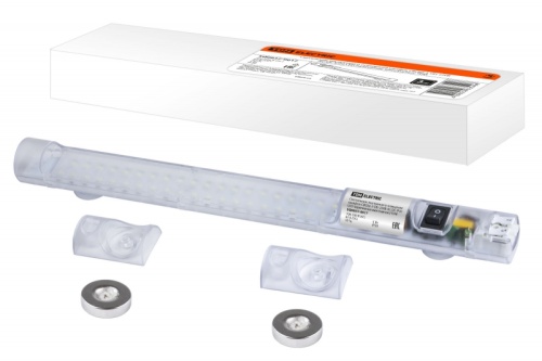Светильник внутреннего освещения шкафов СВОШ-3 5Вт 230В AC/DC IP20 LED (крепление винт/магнит) TDM | код SQ0837-0017 | TDM