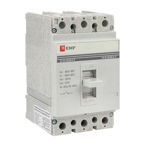Выключатель нагрузки ВН-99 250/250А 3P PROxima | код sl99-250-250 | EKF