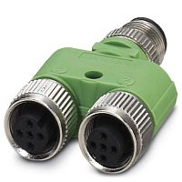 Y-разветвитель SAC-3P-M12Y/2XM12FS B PE S21 | код 1514016 | PHOENIX CONTACT