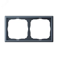 Рамка 2-м ArtGallery универс. грифель | код GAL000702 | Systeme Electric