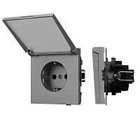 Механизм розетки SCT-TENDO-MCP-PL-GR 230В 16А влагозащ. Arlight054092