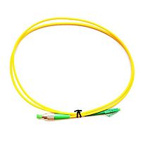 Cabeus FOP(s)-9-FC/APC-LC/APC-3m Шнур оптический simplex FC/APC-LC/APC 9/125 sm 3м LSZH | код 8254c | Cabeus