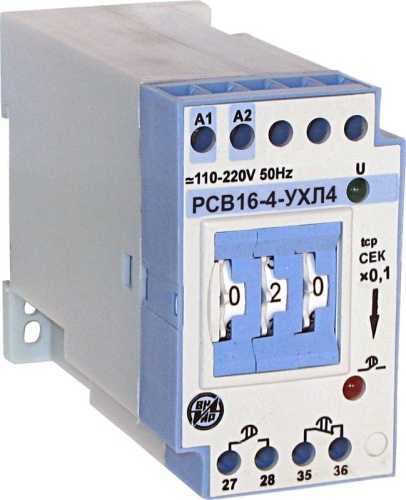 Реле времени РСВ-16-4 0,1…100с 24В | код A8120-76918778 | ВНИИР