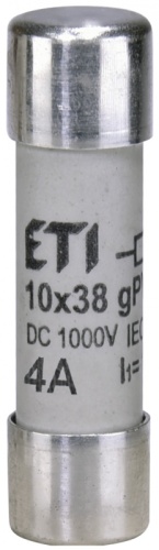 Предохранитель CH 10x38 gPV 4A 1000V (30kA) | код 002625069 | ETI