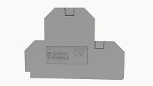 D-DCKKB2.5-01P-12-00Z(H), Концевая крышка, для DCKKB2.5/4, синий, шт | код 11060000282 | DEGSON