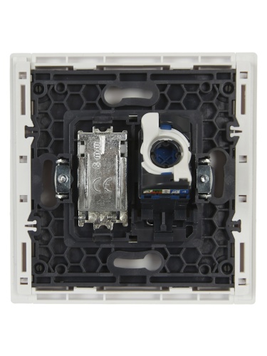 FORTE&PIANO Роз. двойная TV+RJ45 кат.6 FP237 бел. IEK | код FP-AK20-2-K01 | IEK фото 4