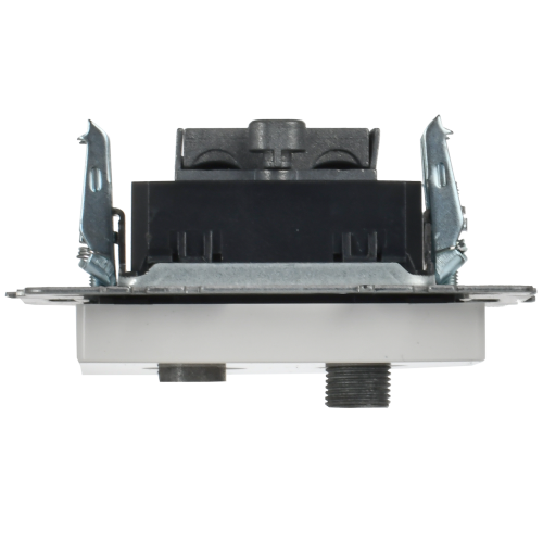 BRITE Розетка двойная TV+SAT РТВ/РСп12-БрБ белый | код BR-AF20-O-K01 | IEK фото 7