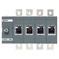 Рубильник 800A 4P без рукоятки управления TwinBlock EKF | код tb-s-800-4p | EKF
