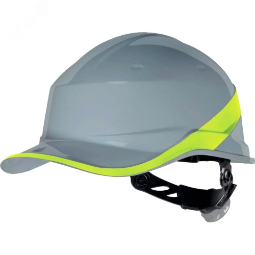 Каска защитная строительная BASEBALL DIAMOND V цвет Серый | код DIAM5GRJAFL | Delta Plus