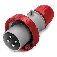 Вилка кабельная с безвинтовыми клеммами IP67 32A 3P+E 400В | код DIS2183236F | DKC