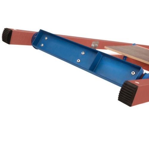 Стремянка диэлектрическая СВД-1.5 с вертикальной опорой стеклопластик. Антиток Д305051