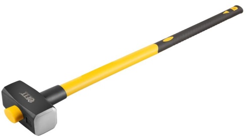 Кувалда кованая, фиброглассовая обратная усиленная ручка 900 мм, 5 кг | код 45245 | FIT фото 2 Кувалда кованая, фиброглассовая обратная усиленная ручка 900 мм, 5 кг | код 45245 | FIT фото 2