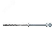 Дюбель фасадный с шурупом 10х180 SXRL FUS цилиндрический бортик, нейлон, шестигранная головка (50шт) | код 522725 | Fischer