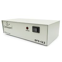 Разветвитель VGA Cablexpert GVS122, HD15F/2x15F, 1 компьютер - 2 монитора, каскадируемый | код GVS122 | Cablexpert