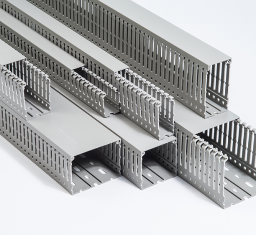 PDK 2530 Кабель-канал перф. с крышкой, 25x30 (ШxВ) (упак 120м.) | код PDK2530 | Plastim