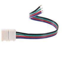 Коннектор PLSC-10х4/15/4pin (5050 RGB) (уп.5шт) | код 1017161 | JazzWay