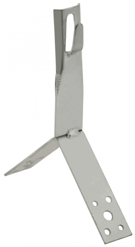 Дер. пр. кр. 6-8мм конька h=100мм нерж. сталь IEK | код ZDP80-20-4-68-100 | IEK