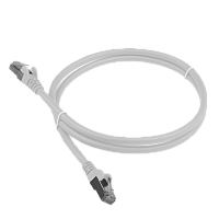 Патч-корд LANMASTER LSZH FTP кат.6, 7.0 м, белый | код LAN-PC45/S6-7.0-WH | LANMASTER