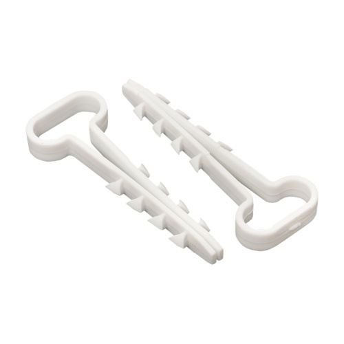 Дюбель-хомут (6х14 мм) для плоского кабеля белый (100 шт,) PROxima | код plc-cd1-6x14w | EKF Дюбель-хомут (6х14 мм) для плоского кабеля белый (100 шт,) PROxima | код plc-cd1-6x14w | EKF