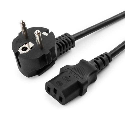 Кабель питания Cablexpert PC-186-15, 4.5м, Schuko- C13, 6А, черный, с заземлением | код PC-186-15 | Cablexpert