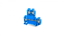 Двухуровневые клеммные зажимы TBL 4 2P синий | код TBL 4 2P Blue | Tbloc