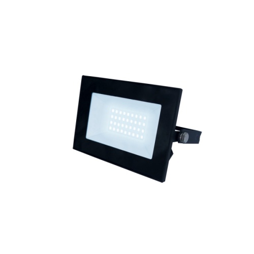 Прожектор светодиодный ULF-F21-30Вт 6500K IP65 200-250В BLACK Дневной свет (6500K). Корпус черный. TM Uniel | код UL-00007364| UNIEL