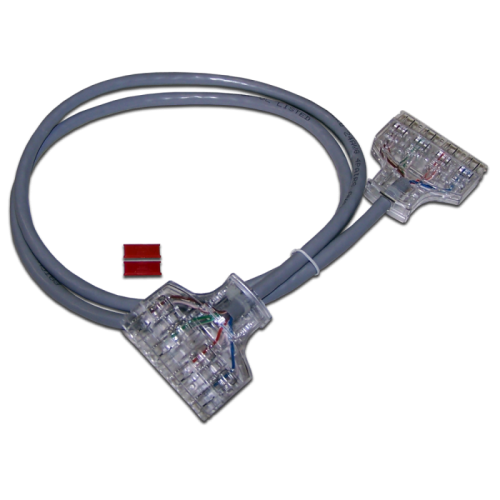 Патч-корд S110P4-S110P4, кат.5e, 2.0 метра | код LAN-P4-P4-2.0 | LANMASTER