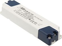 Источник питания AC-DC, 25.2Вт, ККМ, стабилизация тока, вход 110…295В AC, 47…63Гц /7…12В DC, выход 1050мА/14…24В, изоляция 3750В AC, в кожухе 145х38х22мм, -30…+45С | код PLM-25-1050 | MeanWell