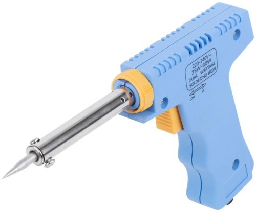 Паяльник пистолетный 25-80 Вт | код 60474М | FIT фото 5 Паяльник пистолетный 25-80 Вт | код 60474М | FIT фото 5